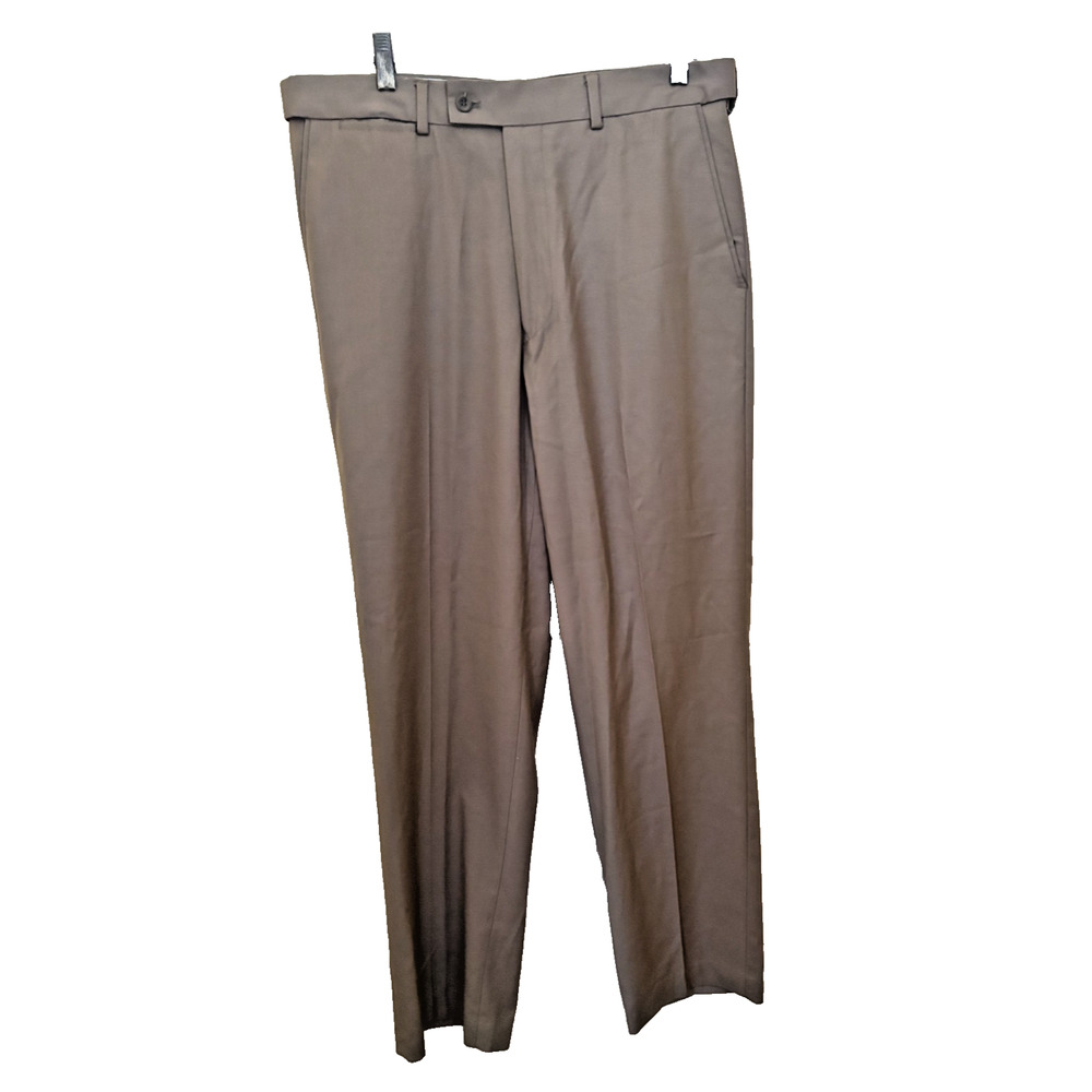 vtg 90s Louis Raphael 33x32 khaki pants high waist